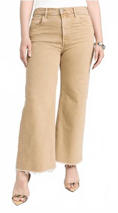 Citizens Of Humanity Lyra Wide Crop Jeans In Porcini