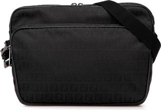 Fendi Pre-owned Cross Body Bags, female, Black, Size: ONE SIZE Pre-owned Crossbody Bag