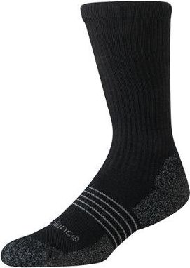 New Balance Unisex Pro Numeric Crew Calcetines 1 Pair en Negro, Poli&eacute;ster, Talla XL