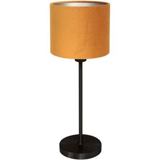 Steinhauer Mexlite - lámpara de mesa - Noor - dorado negro - metal textil