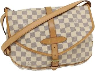 Louis Vuitton Pre-owned Vintage Damier Azur Schoudertas - Dames - Vintage Schoudertas - Veelkleurig - ONE Size - Leer - Vintage