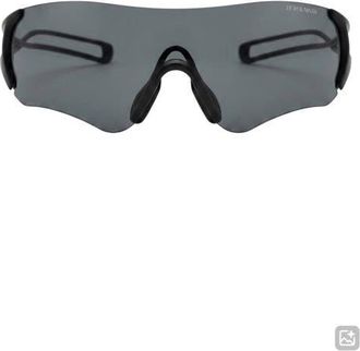 Fifth and Ninth Aero 73mm Oversize Shield Sunglasses in Black/black at Nordstrom