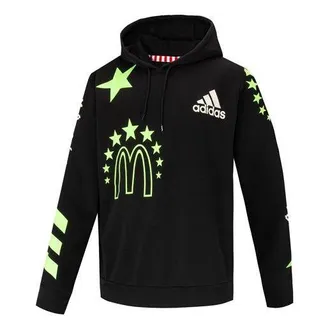 adidas Mens adidas Mcdonald Logo Printing Black FI8115
