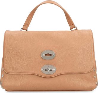 Zanellato Tassen, Dames, Beige, ONE Size, Katoen, Postina Daily Leren Handtas