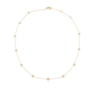 Tory Burch Pendant Necklace - female - Tory Burch - Necklaces - Yellow - ONE SIZE - Accessories