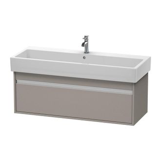 Duravit Duravit Ketho Neceser De Pared 6689, 1 Caj&oacute;n, 1150mm, Para Vero, Color (frente/cuerpo): Terra Mate - Kt668901414