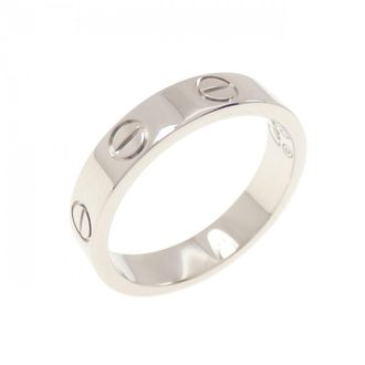 Cartier White Gold White Gold (18K) Band Ring (Pre-Owned)
