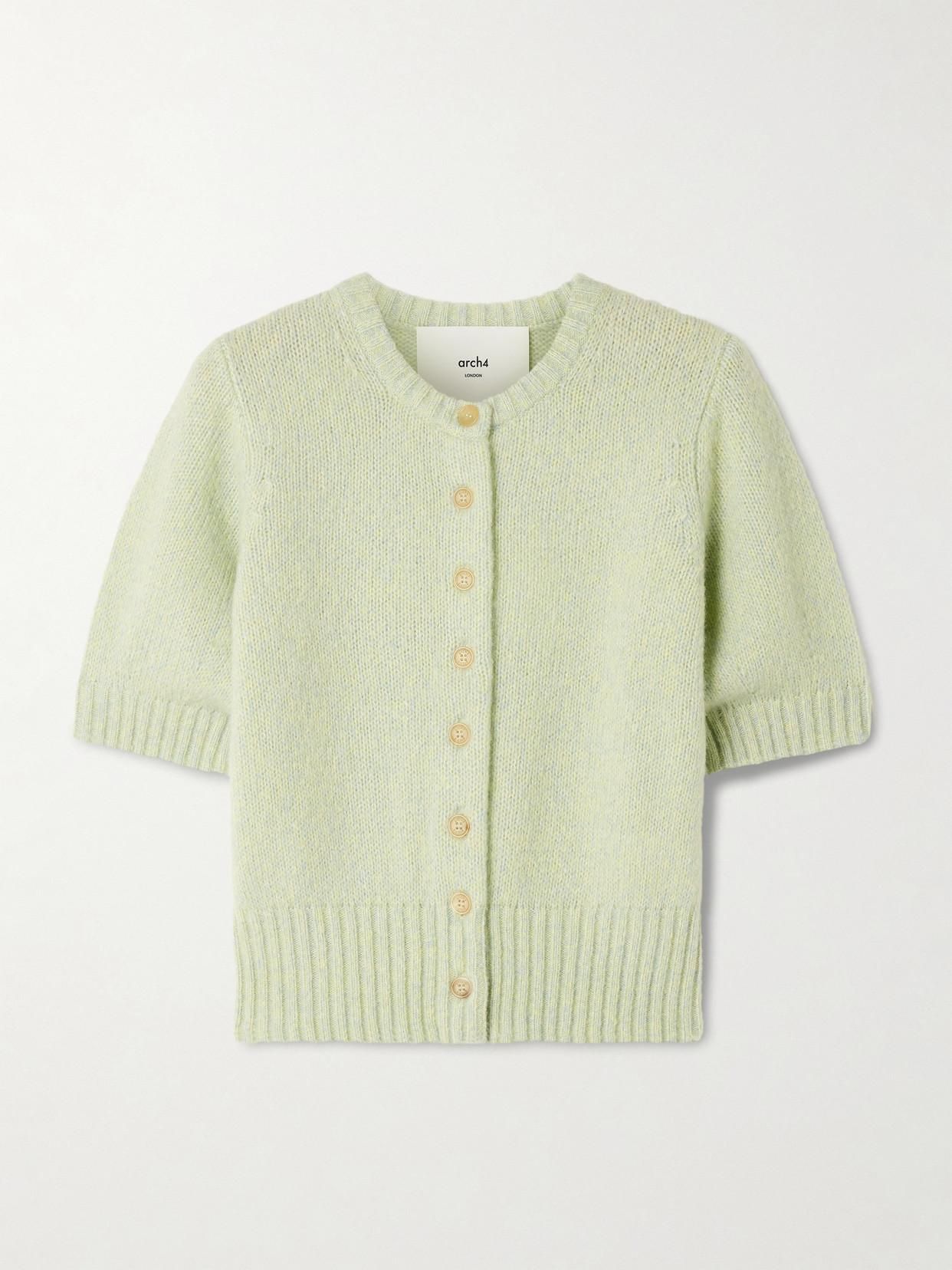 Gilet-cardigan,Cardigan vert militaire pour homme, manteau en laine