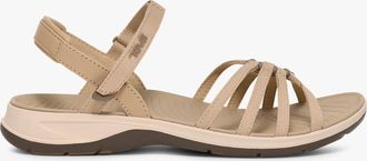 Teva Tirratraveler Womens Sandals White Pepper - Beige - Size UK 8