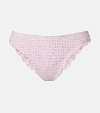SIMKHAI Checked bikini bottoms