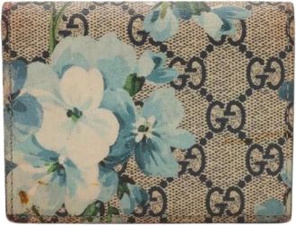 Gucci Pre-owned Wallets, female, Beige, Size: ONE SIZE Pre-owned Vintage Wallet