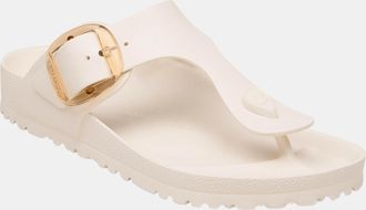 Birkenstock Womens Gizeh Sandals in Cream - Size UK 5.5