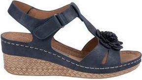 Good Choice Shoes Chirp Wedge Sandal in Navy at Nordstrom Rack, Size 9.5