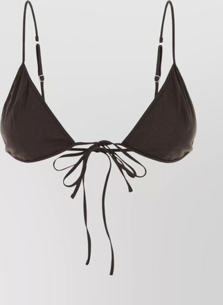 Prada stretch poplin bra