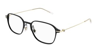 Montblanc Demo Square Mens Eyeglasses MB0358O 006 53