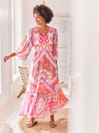 Heine Maxikleid »Druck-Kleid«