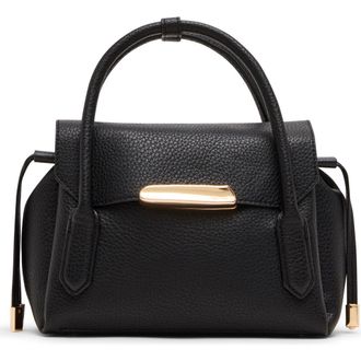 Anne Klein Small Satchel Bag in Black at Nordstrom Rack