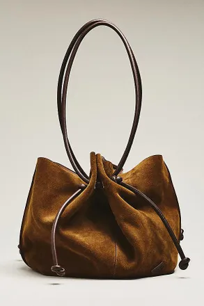 Farm Rio Suede Cinched Tote