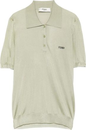 Fendi Button-up Polo Shirt