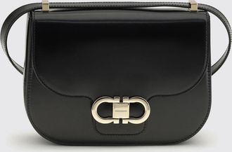 Ferragamo Borsa Gancini Mini Ferragamo in pelle spazzolata