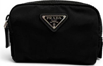 Prada Black Nylon Pouch (Pre-Owned)