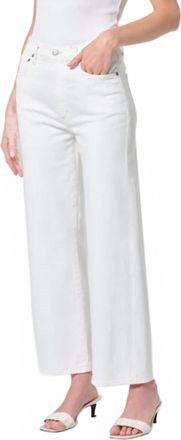 A Gold E Harper Straight Leg Jeans In White Wash