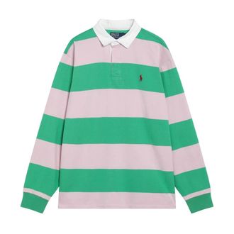 Polo Ralph Lauren Polo Shirts, male, Multicolor, Size: L The Iconic Rugby Shirt