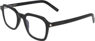 Saint Laurent SL 715 Optisch Montuur - unisex - Brillen - Zwart - 49 MM - Accessoires