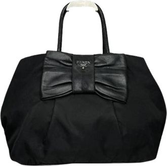 Prada Pre-owned Vintage Tote Bag - Dames - Vintage Shopper - Zwart - ONE Size - Vintage