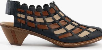 Rieker Womens Rieker 46778-14 Womens Shoes Blue Combination - Size: 6.5