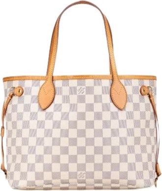 Louis Vuitton Pre-owned Tote Bags, female, White, Size: ONE SIZE Pre-owned Vintage Leather Tote Bag