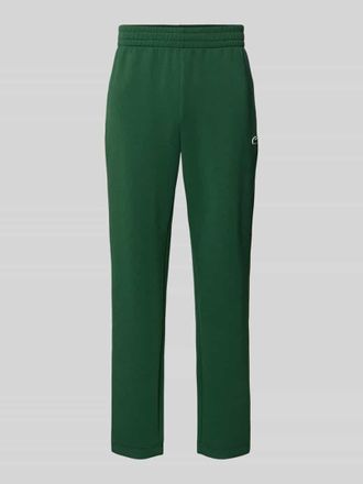 Lacoste Sport Tapered Sweatpants mit Baumwoll-Anteil in Dunkelgruen, Gr&ouml;&szlig;e XXL