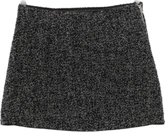 Rotate Mini-rok verfraaid met pailletten - Grijs