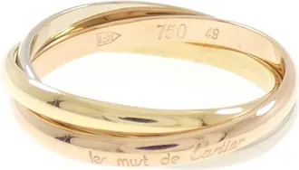 Cartier Yellow Gold (18K) Pink Gold (18K) White Gold (18K) Band Ring (Pre-Owned)