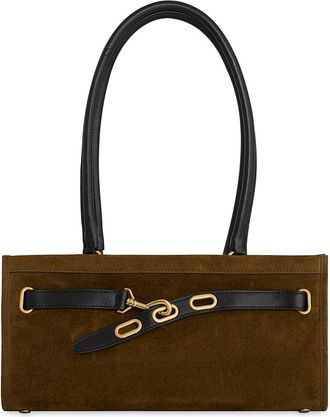 Rebecca Minkoff Crosby Leather Shoulder Bag in Vintage/black at Nordstrom Rack