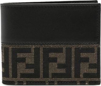 Fendi Logo-plaque Bifold Wallet