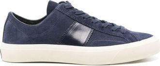 Tom Ford Cambridge sneakers - men - Calf Suede/Rubber/Calf Leather - 39 - Blue