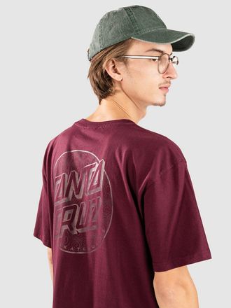 Santa Cruz Topo Dot T-Shirt rosso