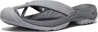 Keen Mens Waimea Tg Flip-Flops In Alloy/black