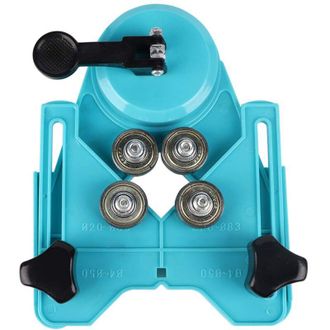 OEM Plantilla De Montaje Para Sierra De Corona, Posicionamiento De Apertura De 4 A 80 Mm, Base Con Ventosa, Soporte De Centrado Ajustable, Broca De Diaman