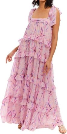 Allison New York Shelby Maxi Dress In Soft Tropical