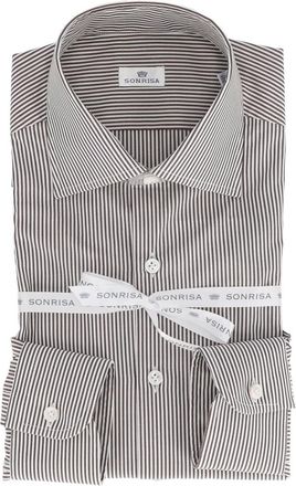 Sonrisa Uomo, Magliette, Marrone, L, new