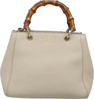 Gucci Pre-owned Handbags, female, White, Size: ONE SIZE Pre-owned Vintage Handbag