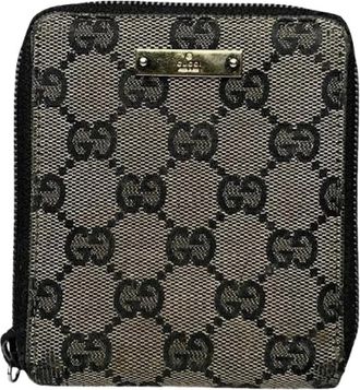 Gucci Pre-owned Wallets, male, Beige, Size: ONE SIZE Pre-owned Horsebit 1955 Wallet