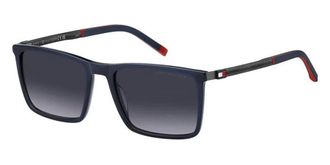 Tommy Hilfiger Grey Shaded Rectangular Mens Sunglasses TH 2077/S 0PJP/9O 55