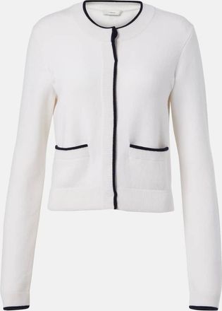 Vince Wool and cotton-blend cardigan