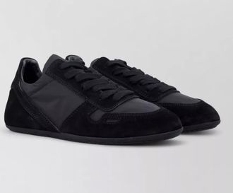 Rick Owens leather low-top sneakers