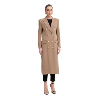 Elisabetta Franchi Donna, Cappotti, Marrone, XS, new
