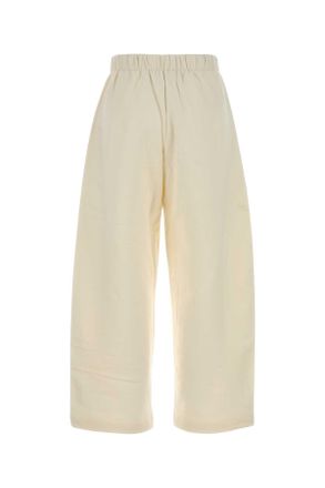 Max Mara 2521786038600 001 Bianco Pantaloni Trousers