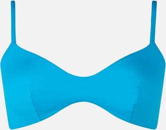 MC2 Saint Barth Woman Turquoise Scoop Bralette Beach Top May